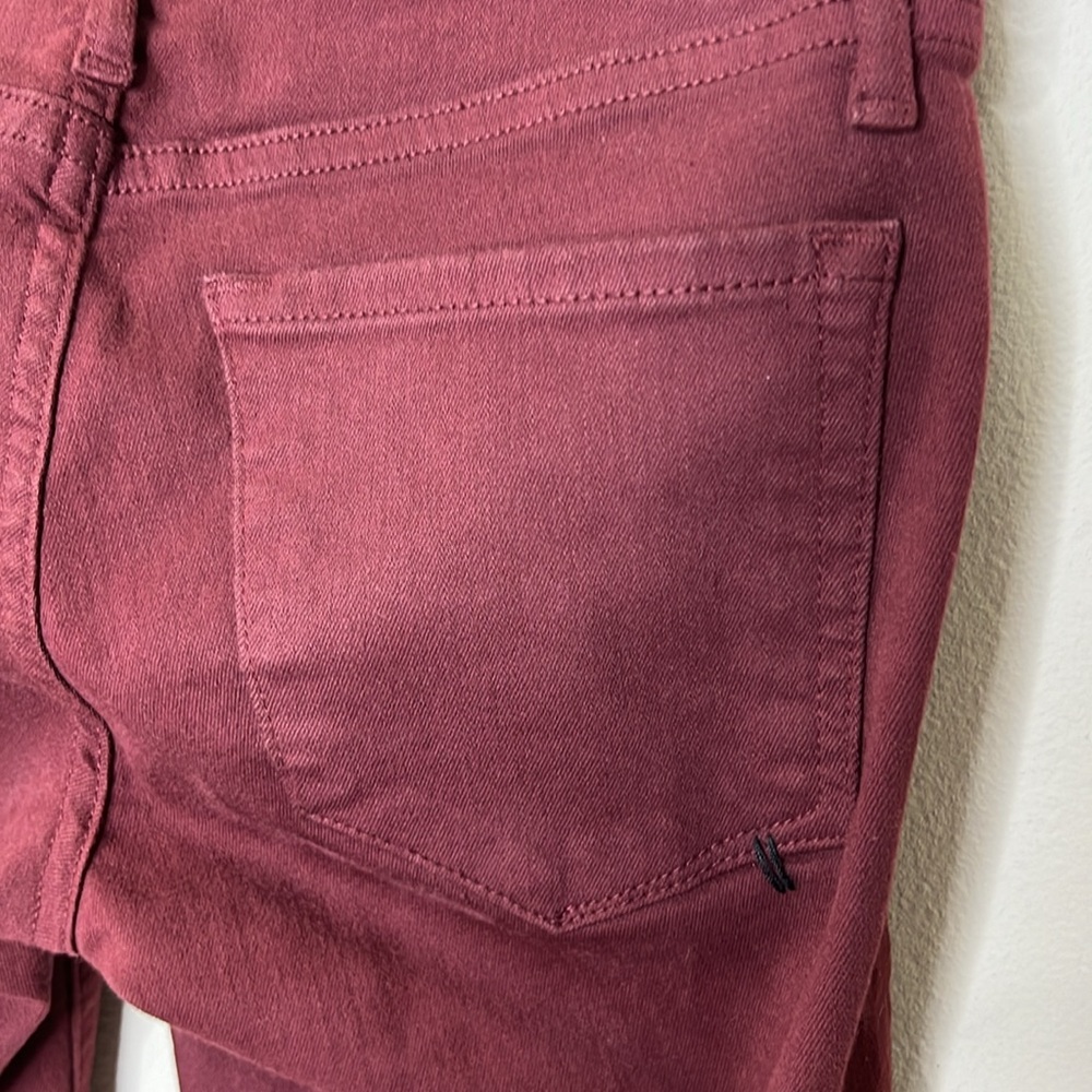 Calvin Rucker Maroon Jeans - Picture 7 of 7
